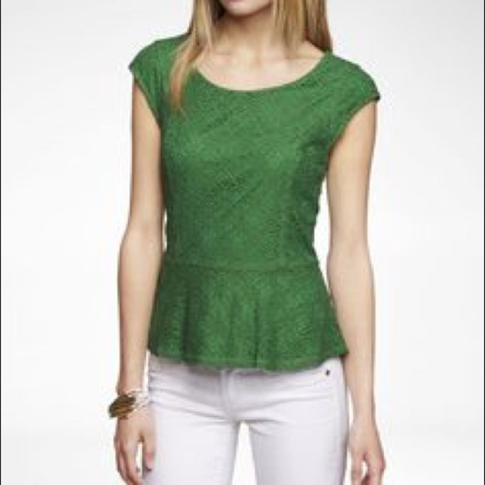 Large express peplum
